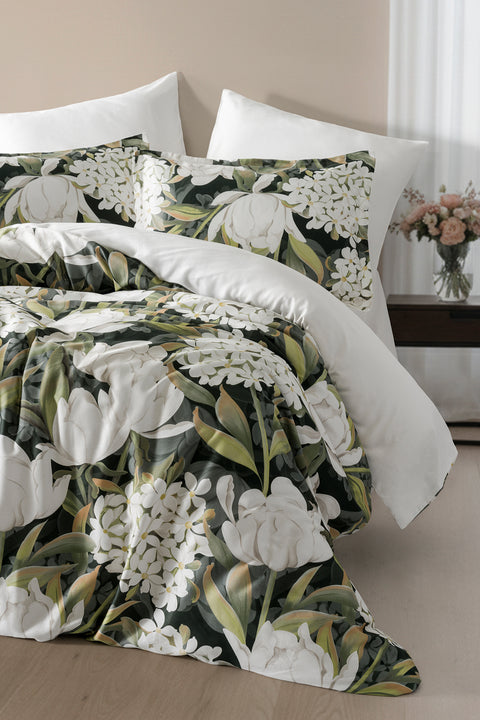 Seraphine | %100 Pamuk Saten Çift Kişilik Nevresim Takımı