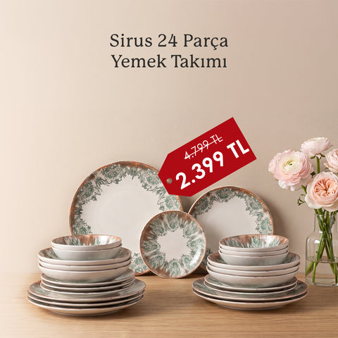 Sirus Yemek Takımı: 2.399 TL