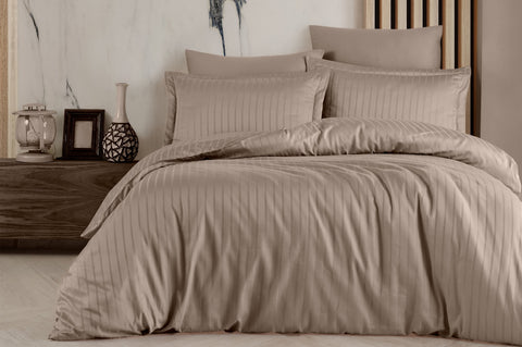 Calisto | %100 Pamuk Çift Kişilik Saten Nevresim Takımı